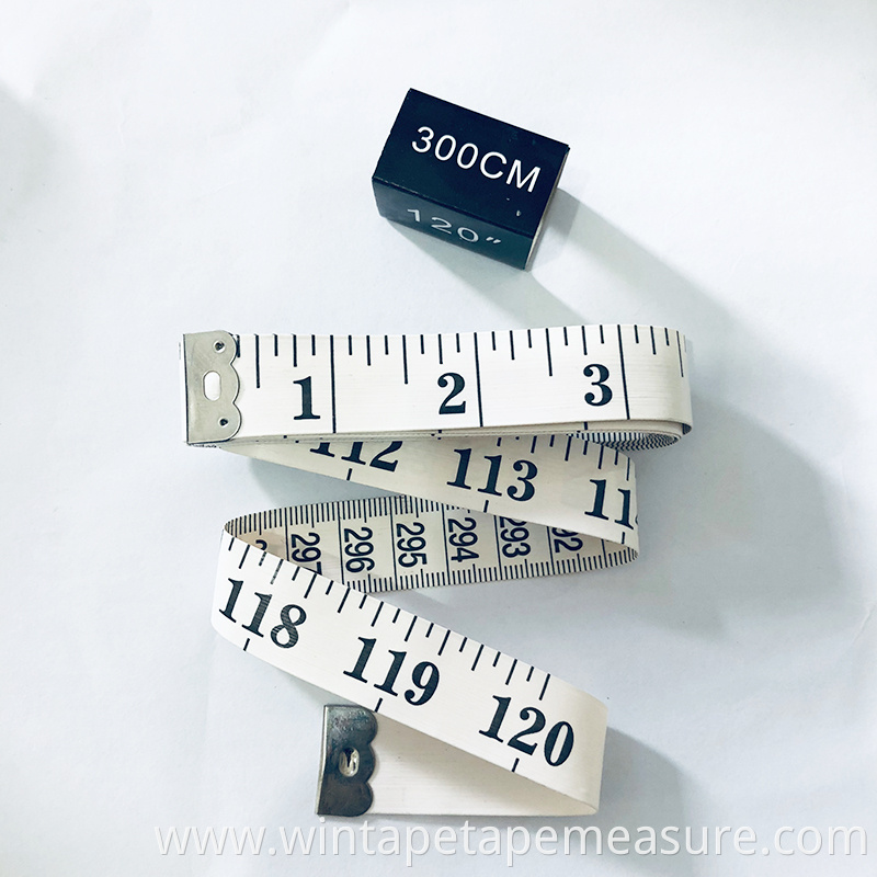 Custom Personalized Flexible Tailor Measuring Tape Folding Function of Measuring Tape PVC and Fiberglass by Customer 3m*20mm